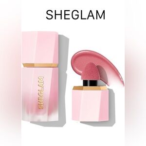 SHEGLAM COLOR BLOOM LIQUID BLUSH SHIMMER FINISH- LOVE CAKE 🎂